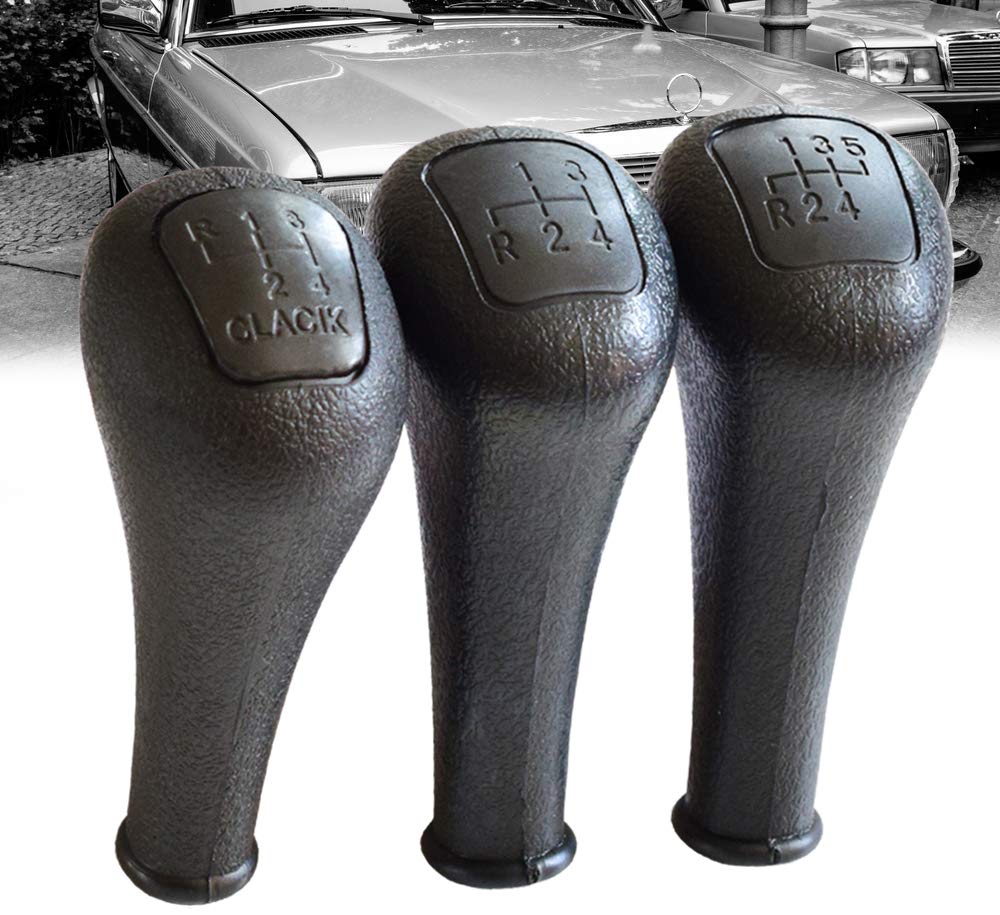 ベンツ シフトノブ w114 w113など Amazon.com: Gear Shift Knob 4 Speed Black Top Plastic Manual